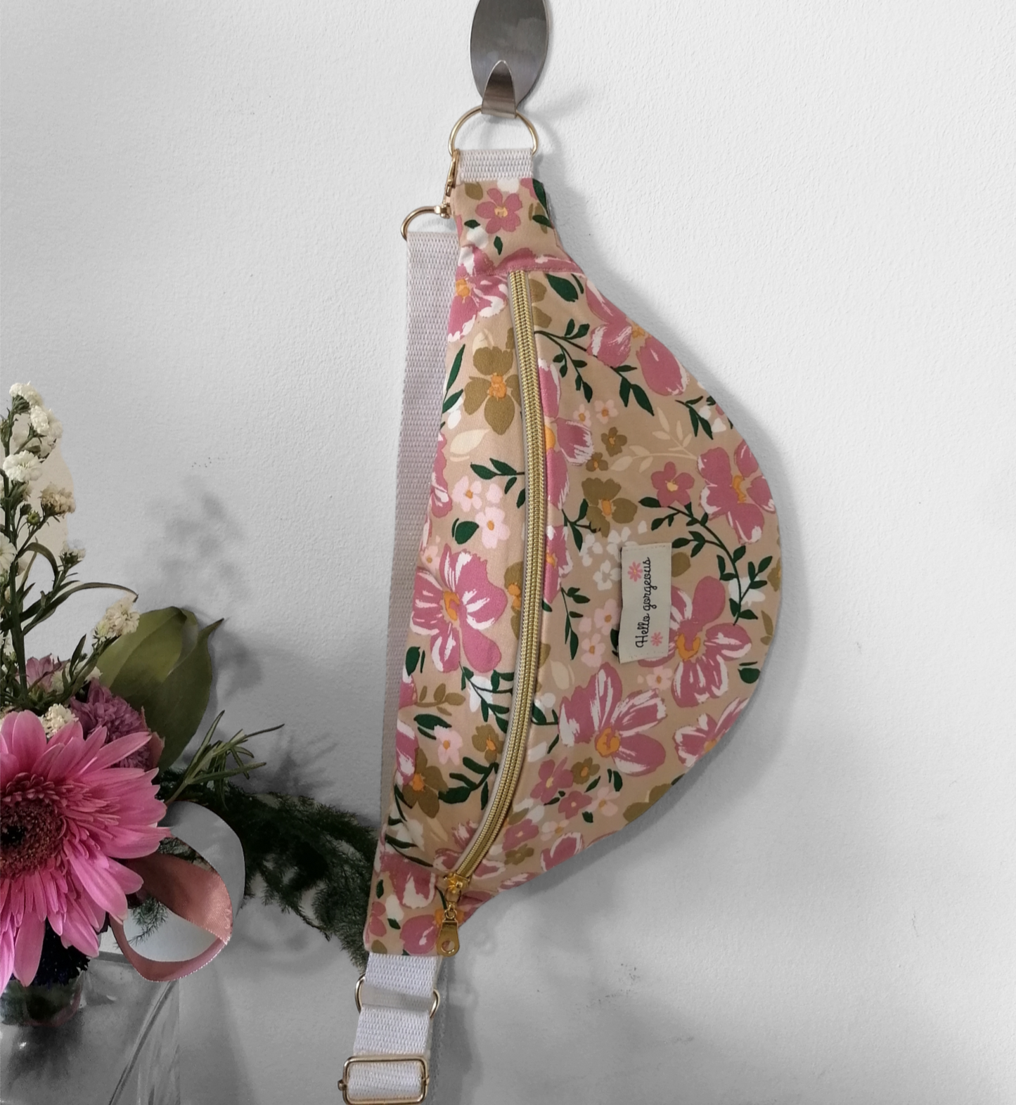 sac banane floral
