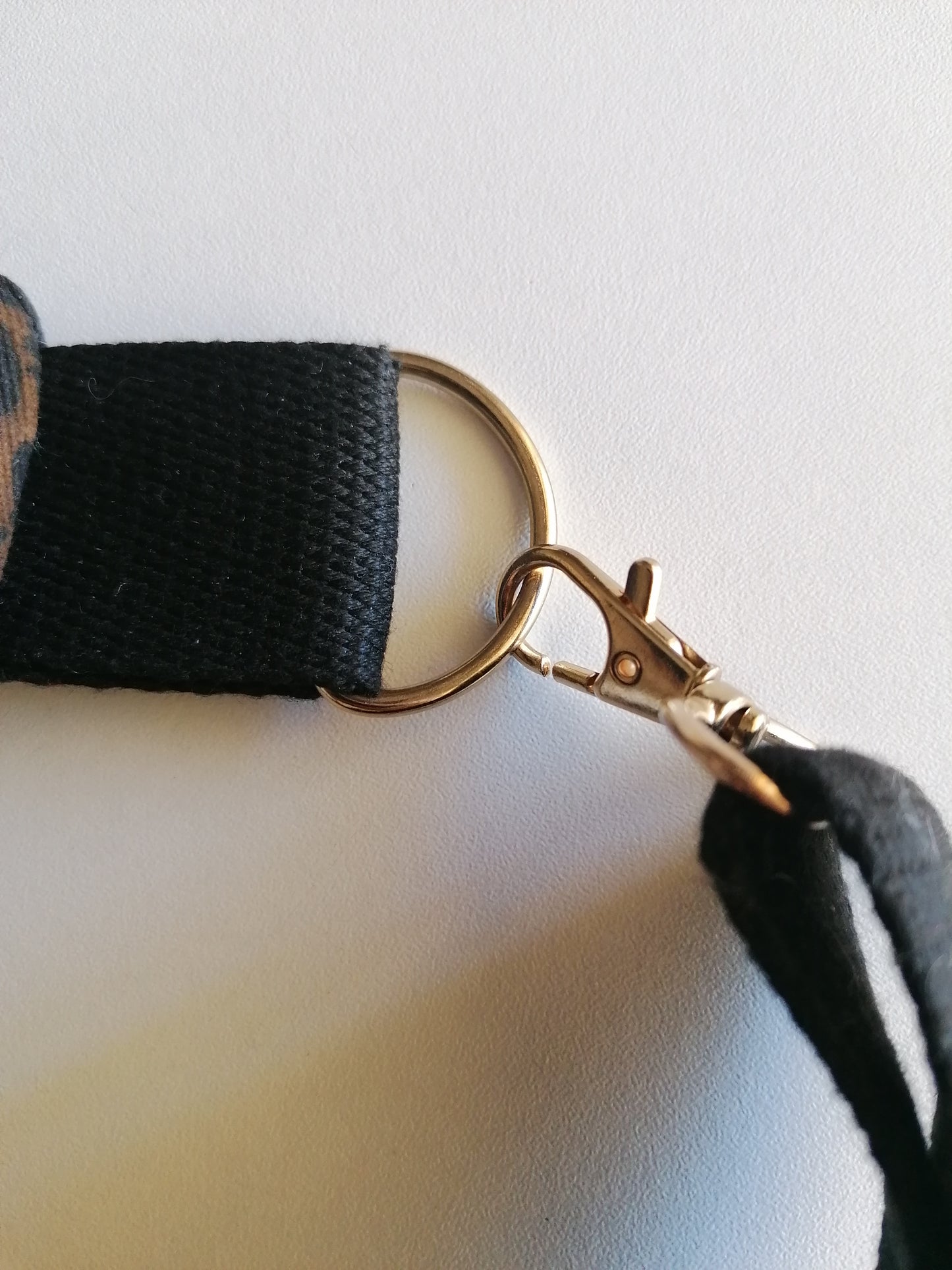 Sac banane denim motif léopard