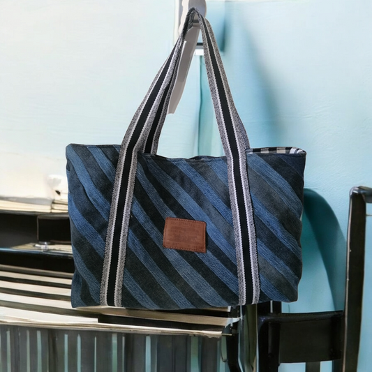 Sac cabas upcyclé