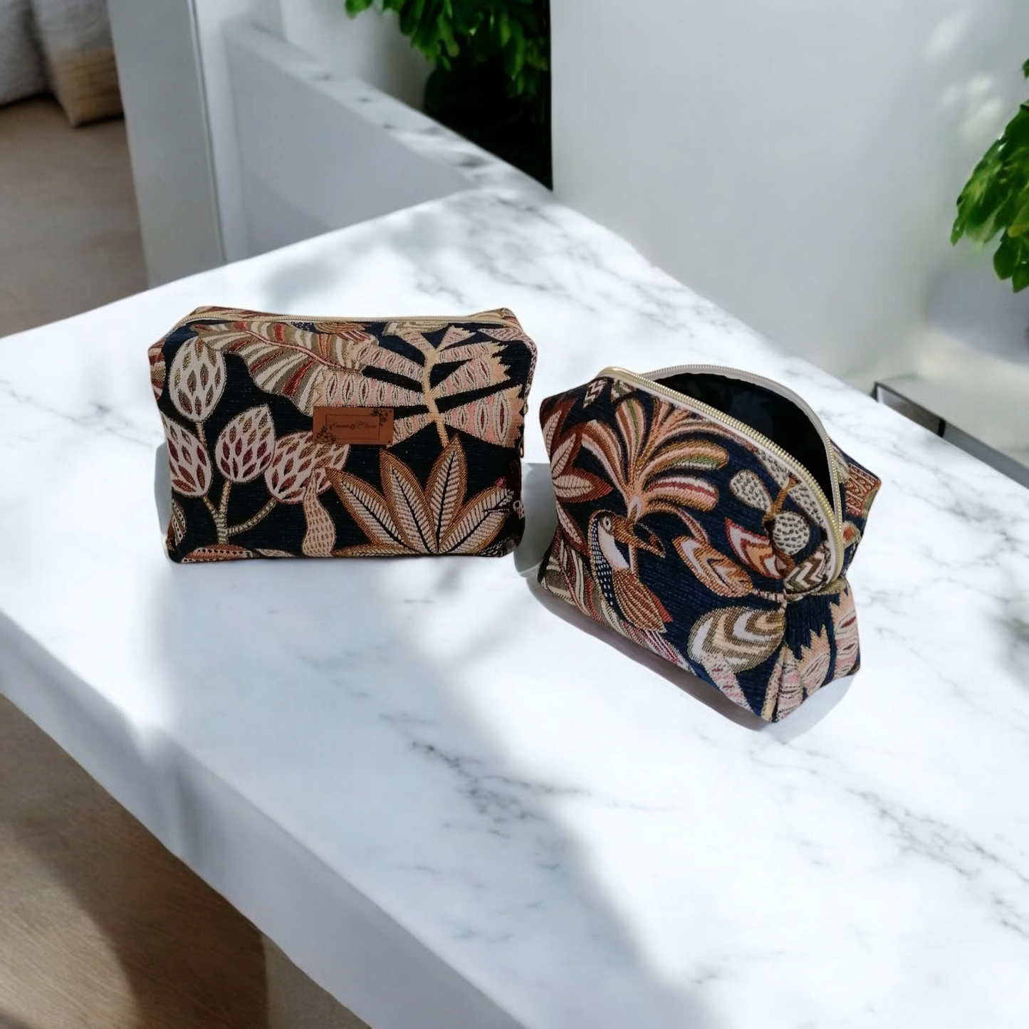 Trousse motif nature